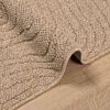 vidaXL Area Rugs Moire Rectangular Natural 200 x 80 cm