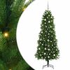 vidaXL Christmas Tree with 300 LEDs with Stand Green 240 cm PE