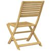 vidaXL Folding Garden Chairs 2 pcs 48.5x61.5x87 cm Solid Wood Acacia
