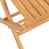 vidaXL Folding Garden Chairs 2 pcs 47x47x89 cm Solid Wood Teak