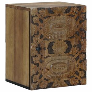 vidaXL Bathroom Hanging Cabinet Brown 38 x 33.5 x 48 cm