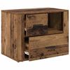 vidaXL Bedside Cabinet Old Wood 35 x 60 x 50 cm Engineered Wood