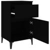vidaXL Bedside Cabinets 2 pcs Black 40x35x70 cm