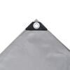 vidaXL Tarpaulin 650 g/m² 3x3 m Grey