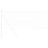 vidaXL Euro Fence 0.4 x 25 m PVC-coated iron