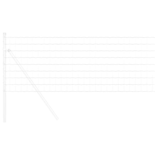 vidaXL Euro Fence 0.4 x 25 m PVC-coated iron