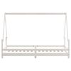 vidaXL Kids Bed Frame White 80x200 cm Solid Wood Pine