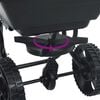 vidaXL Spreader Black 80 x 46 x 75 cm PVC and Steel