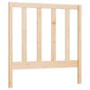 vidaXL Bed Headboard 96x4x100 cm Solid Wood Pine