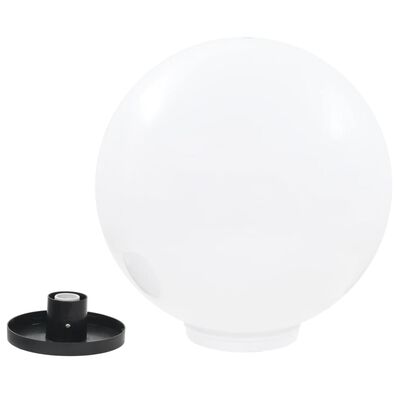 vidaXL LED Bowl Lamps 2 pcs Spherical 50 cm PMMA