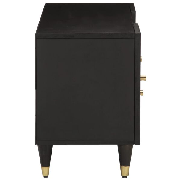 vidaXL TV Cabinet 105x33x46 cm Solid Wood Mango