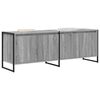 vidaXL TV Cabinet Grey Sonoma 140 x 36 x 49.5 cm Engineered Wood