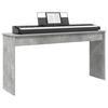 vidaXL Keyboard Stand Concrete Grey 130 x 32 x 64 cm Engineered Wood