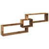 vidaXL Wall Cabinet 158x18x53 cm Old Wood Engineered Wood