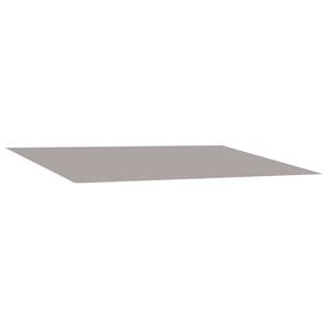 vidaXL Awning Replacement Fabric Light Grey 400 x 350 cm Polyester