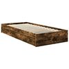 vidaXL Storage Bed Concrete Grey 70 x 190 cm Engineered Wood