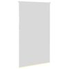 vidaXL Roller Blind Blackout Beige 135x210 cm Fabric Width 131.6 cm Polyester
