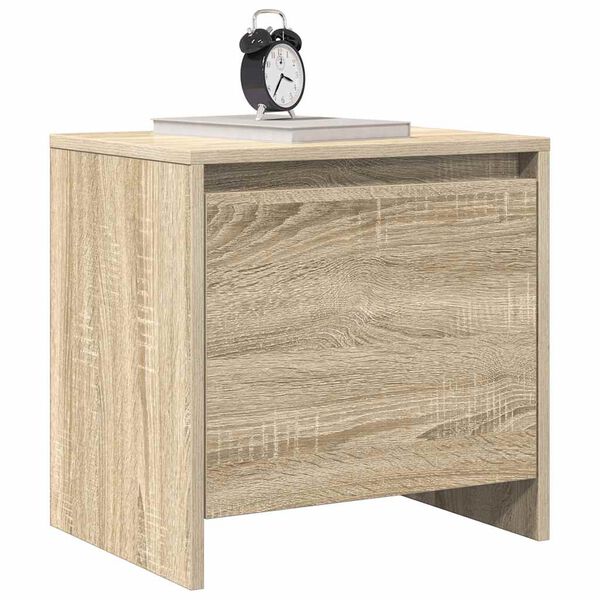 vidaXL Bedside Cabinets 2 pcs Sonoma Oak 45x34x44.5 cm Engineered Wood