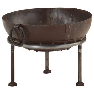 vidaXL Rustic Fire Pit &Oslash; 40 cm Iron