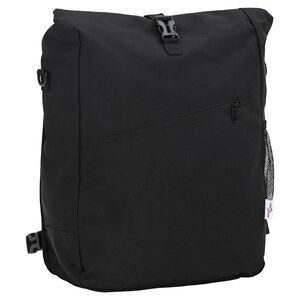 vidaXL Bicycle Bag Black 33 x 16 x 48 cm Polyester