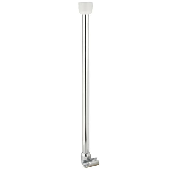 RIDDER Shower Curtain Rod Support Chrome 55x2.5x2.5 cm