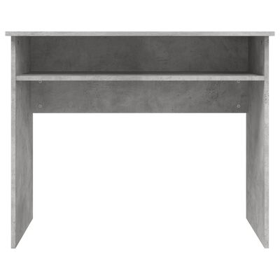 vidaXL Desk Concrete Grey 90x50x74 cm Engineered Wood