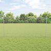 vidaXL Fence and Post Silver 1.2 x 10 m Steel