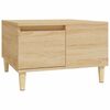 vidaXL Coffee Table Sonoma Oak 55x55x36.5 cm Engineered Wood
