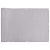 vidaXL Balcony Privacy Screen Grey 800x120 cm PVC
