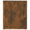 vidaXL Bedside Cabinets 2 pcs Smoked Oak 50x39x47 cm