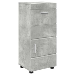 vidaXL Bathroom Cabinet Set TULUM Concrete Grey 37 x 31.5 x 82 cm
