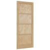vidaXL Interior Door Natural 83 x 202 cm Plywood