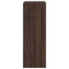 vidaXL Shoe Cabinet Brown Oak 60x34x96.5 cm Engineered Wood