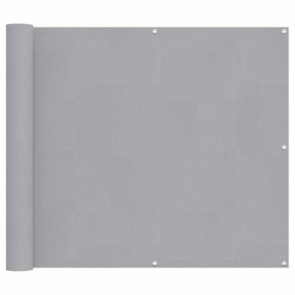 vidaXL Balcony Screen PU coated oxford alu