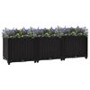 vidaXL Raised Bed 120x40x38 cm Polypropylene