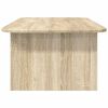 vidaXL Coffee Table Sonoma Oak 93 x 53 x 33 cm Engineered Wood
