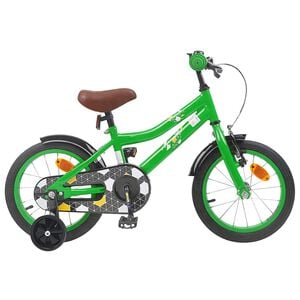 vidaXL Kids Bike 12 Inches for 2-4 Years Old Green
