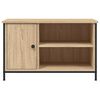 vidaXL TV Cabinet Sonoma Oak 80x40x50 cm Engineered Wood