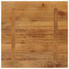 vidaXL Table Top 70x70x2.5 cm Square Solid Wood Mango