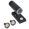 vidaXL Sensor Lamp | Black | Stainless Steel, Tempered Glass | Standard | Lights