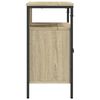 vidaXL Bathroom Sink Cabinet Sonoma Oak 60x30x60 cm Engineered Wood