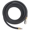vidaXL Hybrid Air Hose Black 0.6" 10 m Rubber and PVC