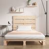vidaXL Bed Frame without Mattress 90x190 cm Single Solid Wood Pine Single