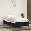 vidaXL Bed Frame without Mattress Black 90x190 cm Single Single Velvet