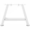 vidaXL Coffee Table Legs A-Shaped 2 pcs White&nbsp;40x(30-31) cm Steel