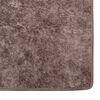 vidaXL Rug Runner MARSA Grey 150 x 100 cm Polyester and PVC