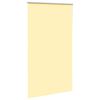 vidaXL Roller Blind Blackout Yellow 125x210 cm Fabric Width 121.6 cm Polyester