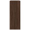 vidaXL Shoe Cabinet Brown Oak 52x37.5x100 cm Engineered Wood