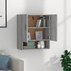 vidaXL Wall Cabinet Grey Sonoma 60x31x70 cm Engineered Wood