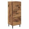 vidaXL Sideboard Old wood 34 x 34.5 x 90 cm Engineered Wood